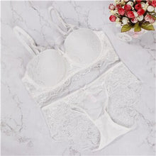 Load image into Gallery viewer, black sexy lingerie set