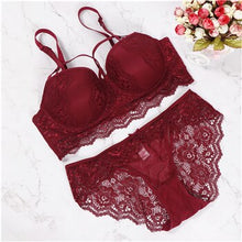 Load image into Gallery viewer, black sexy lingerie set