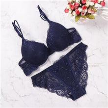 Load image into Gallery viewer, lacy pink lingerie set