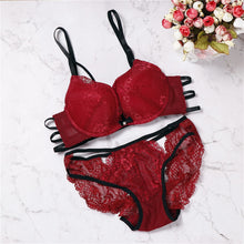 Load image into Gallery viewer, red sexy lingerie set