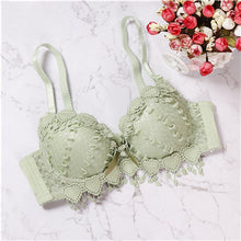 Load image into Gallery viewer, 2018 women underwear push up bra lace bra brand embroidery tassel sexy lingerie brassiere