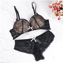 Load image into Gallery viewer, Push Up Underwear Set Bra and Panty Set